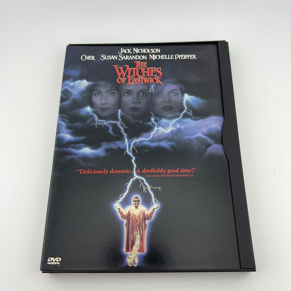 Witches of Eastwick DVD Snap Case Jack Nicholson Cher Pfeiffer